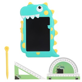 8.5in LCD Writing Board Intelligent Graphics Tablet Learning Educational Tool for ChildrenGreen with Yellow