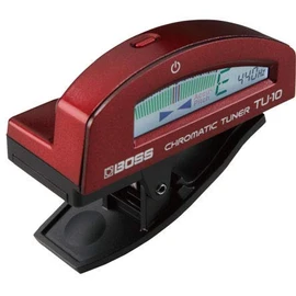BOSS TU-10 (TU10) RD Clip-On Chromatic Tuner (BOSS)
