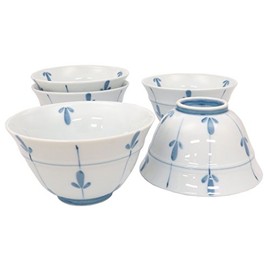 Hasami Ware 400131-5 Shigeyama Kiln Anti-Green Tea Set of 5 Fresh Sprouts
