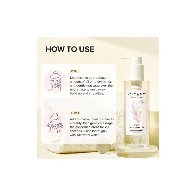Mary&May [Mary&May]Rice Glutathione LHA Cleansing Oil 200ml