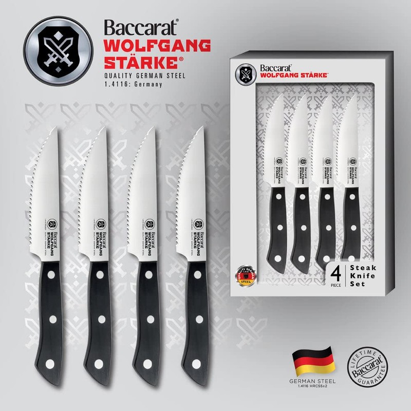 Baccarat Wolfgang Starke Steak 4 Piece