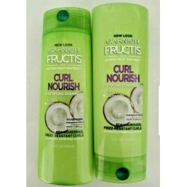 Garnier 6X Garnier Fructis Curl Nourish (3) Shampoo and (3) Conditioner Set Sulfate Free
