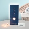 Foton Pearled Candle - Scented White:_FESTIVE FIR - Freshly Cut