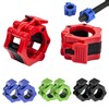 Barbell Clips, 30mm Barbell Clamp, Olympic Barbell Collars Fast Release