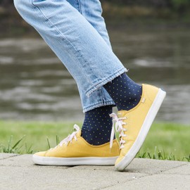 Ease Bold Gradient Compression Socks, 20-30mmHg Compression (Starry Night, Medium)