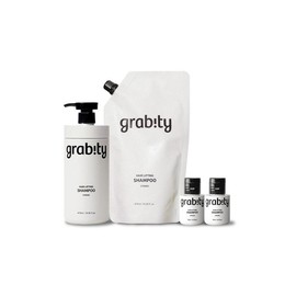 Gravity Hair Lifting Shampoo Strong Refill Set (475ml main product + 475ml refill + 2 mini 30ml) / 그래비티 헤어리프팅 샴푸 스트롱 리필 세트(475ml본품+475ml리필+미니30ml2개)