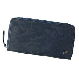 PORTER Wonder Long Wallet, navy