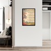 the Man in the Glass Poem Print Canvas Wall Art