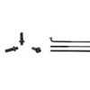 Zipp CX-Sprint J-Bend Black Spokes, Sapim CX-Sprint, Black, Length: 292, 3pcs