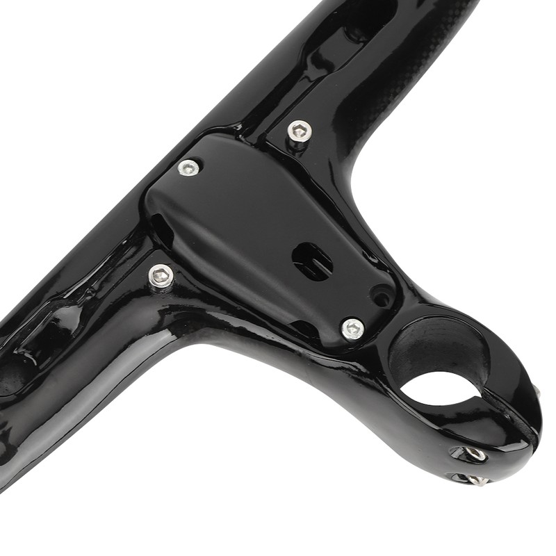 Carbon Fiber Road Bike Integration Bend Handlebar Bicycle Accessory Glossy