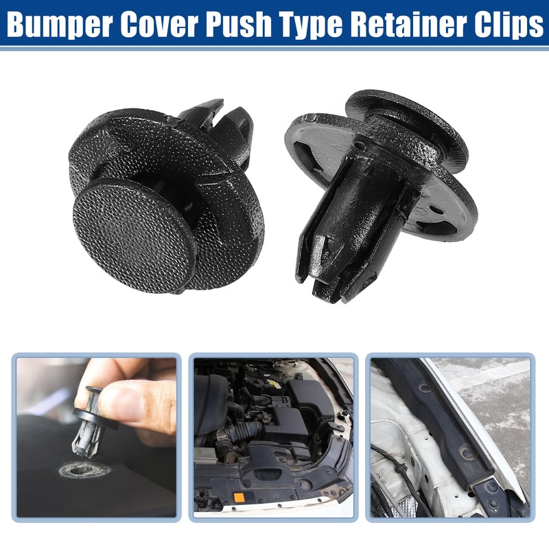 QUARKZMAN Bumper Cover Pressure Fixing Clips Fits Infiniti EX35 2003-2012