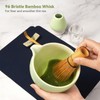 10-Pcs Matcha Kit Set, Whisk and Bowl with Spout &