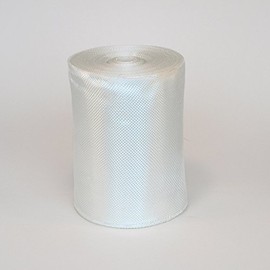 Fiberglass Cloth Tape - Plain Weave Glass Fiber Joint Tape - Reinforcement, Waterproof, Heat Resistance, Insulation E-Glass 6 oz, 6" Wide by 50 Yards