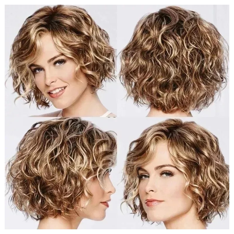 Cabello Corto Y Rizado For Mujeres, Cabello Rizado *qul
