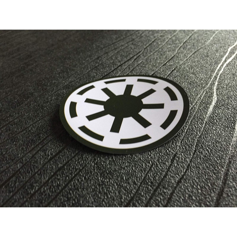 Super6props Galactic Republic sticker Waterproof and UV resistant PVC sticker