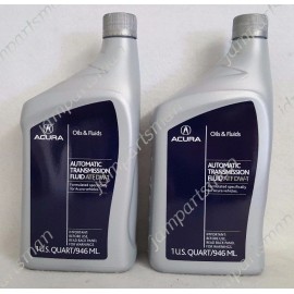 GENUINE Acura ATF DW-1 Automatic Transmission Fluid (pack of 2)  Honda & Acura