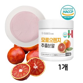 Charm goods Shinbi Morosil Moro Orange Extract C3G Powder Ministry of Food and Drug Safety Certified Haessop 200g 1 unit / 신비 모로실 모로오렌지 추출물 C3G 분말 가루 식약처 인증 해썹 200g 1개