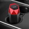 DNA MOTORING Mini Car Auto Trash Can with Removable Lid,