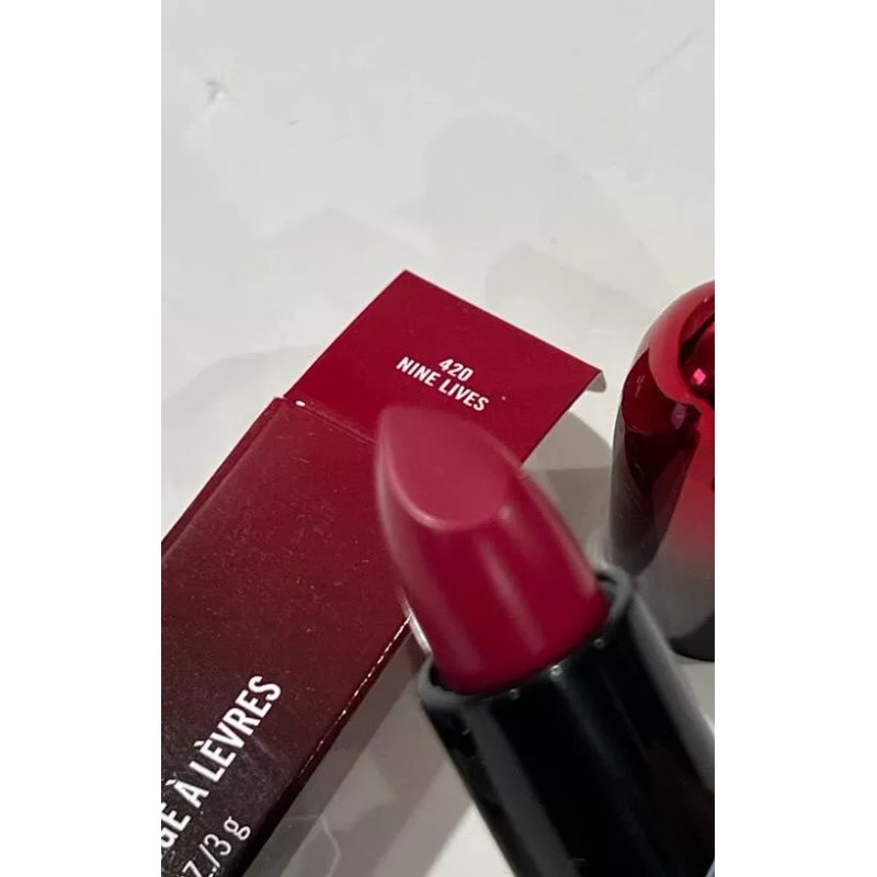 M·A·C Mac Love Me Lipstick 420 NINE LIVES New In