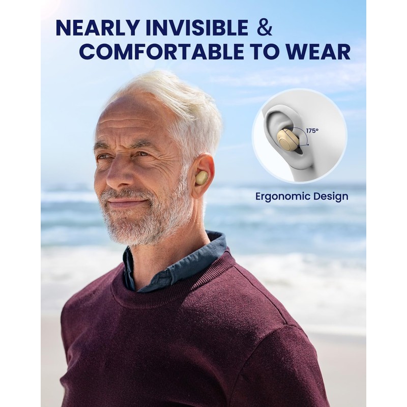 Sollman Hearing Aids for Seniors - Hearing Aid Rechargeable for