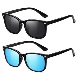 FEIDUSUN Polarized Sunglasses for Women and Men Classic Trendy Sun Glasses with UV Protection