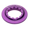WOLFTOOTH Internal Centerlock Rotor Lockring - Internal Spline Ultraviolet Purple