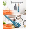 Silicone Pasta Fork, Kitchen Heat Resistant Noodle Spoon Server, BPA