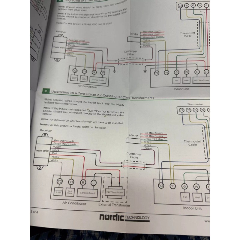 Nordic Technology FAST STAT Model 3000 HVAC Wiring Extender Adds