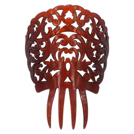 Ole Ole Flamenco Comb for Hair Concha Brown Flamenco Dancer Spanish Combs Peineta Flamenco Marron Ornamental Hair Pins