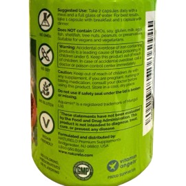 NATURELO Teen Multivitamin - Whole Food Multivitamin - with Minerals for Teens