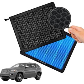 Cabin Air Filter CF11183 Fits 2011-2024 Dodge Durango and 2011-2021 Jeep Grand Cherokee, Honeycomb Structure and Activated Carbon, Durable and Sturdy (1 Pack)