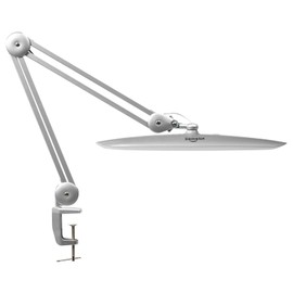 bemelux LED Desk Lamp with Clamp, Dimming Task Lamp for Reading Desktop Office Workbench Table Architect Sewing Study Home Craft, Bright 117PCS LEDs, 2200 Lumens 20 Inch Metal Swivel Arm Work Lamp