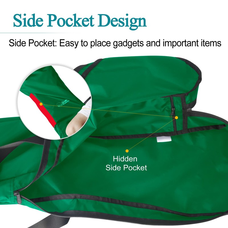 GUOER Travel Bag Crutches Bags Crutch Storage Bag Nylon Crutch
