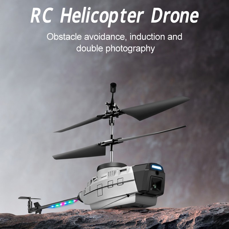 RC Helicopter Drone 4K Professional Six Axle HD Camera Gesture