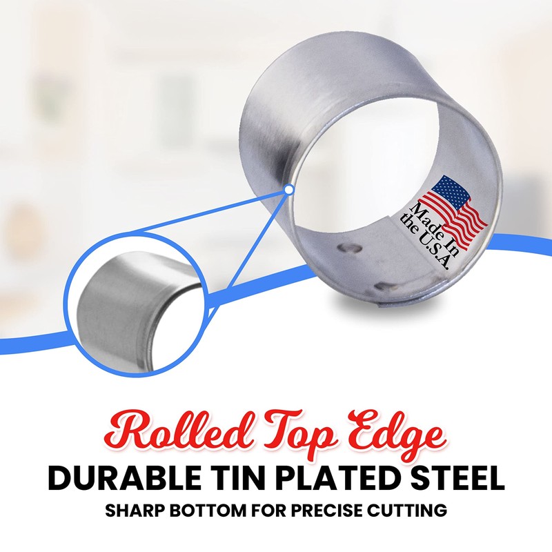 Round Circle Cookie Cutter 1 in B1191