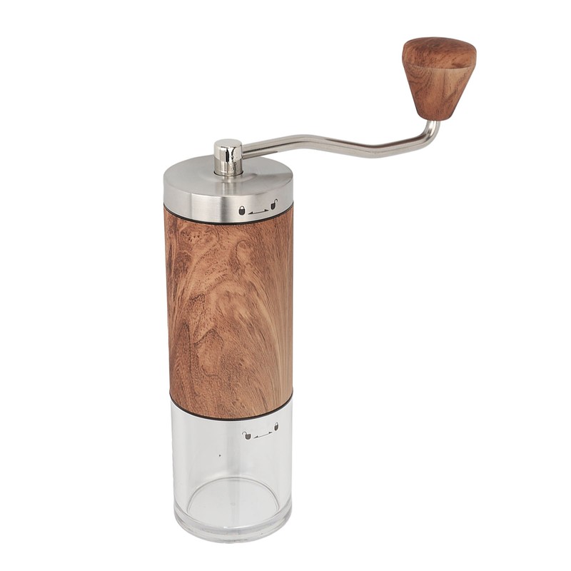 Manual Coffee Grinder Ceramic Core Adjustable Coarseness Stainless Steel Hand