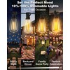 Pesken Outdoor String Lights, 54FT(15+1) ST38 Patio Lights Waterproof IP65
