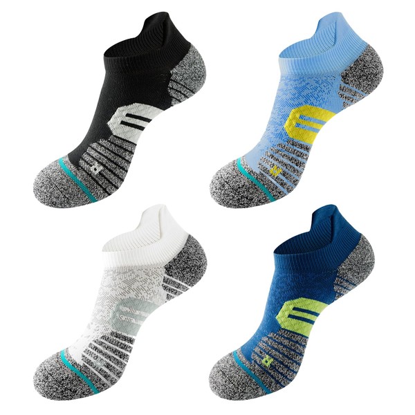 ZYKORT 4 Pairs of Foot Care Compression Socks, Plantar Fasciitis