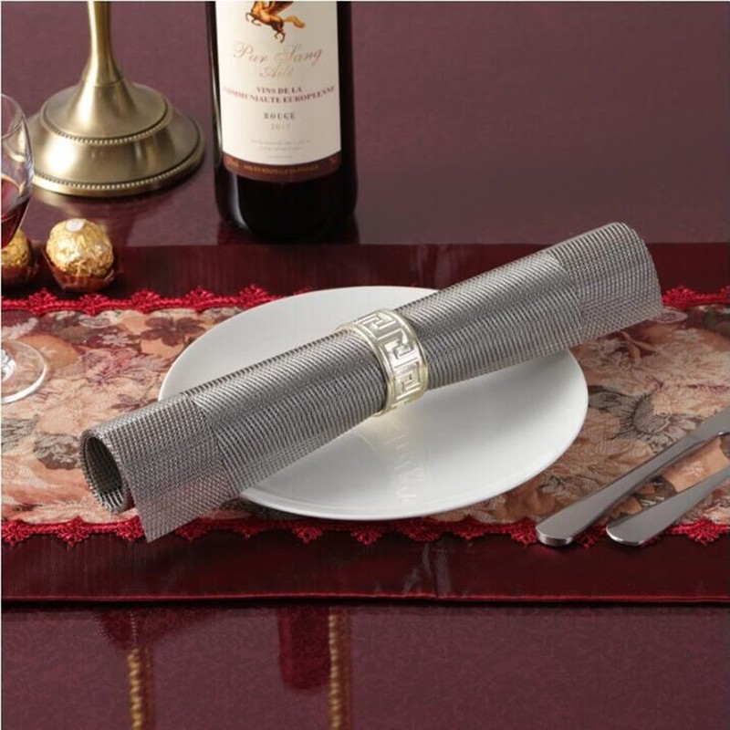 Dooppa PVC Insulation Non-slip Placemats Washable Table Mats Set of
