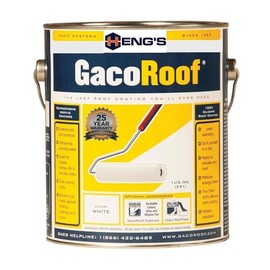 HENG'S INDUSTRIES 1 Gallon White Silicone Roof Coating GR1600-1