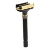 Double Edge Safety Trimmer Reusable Slip Resistant Metal Men Safety