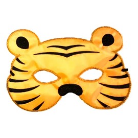 Máscara Antifaz Animales Primavera Color Diseño Unico Tigre