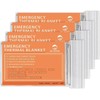 QIO CHUANG Emergency Mylar Thermal Blankets -Space Blanket Survival kit