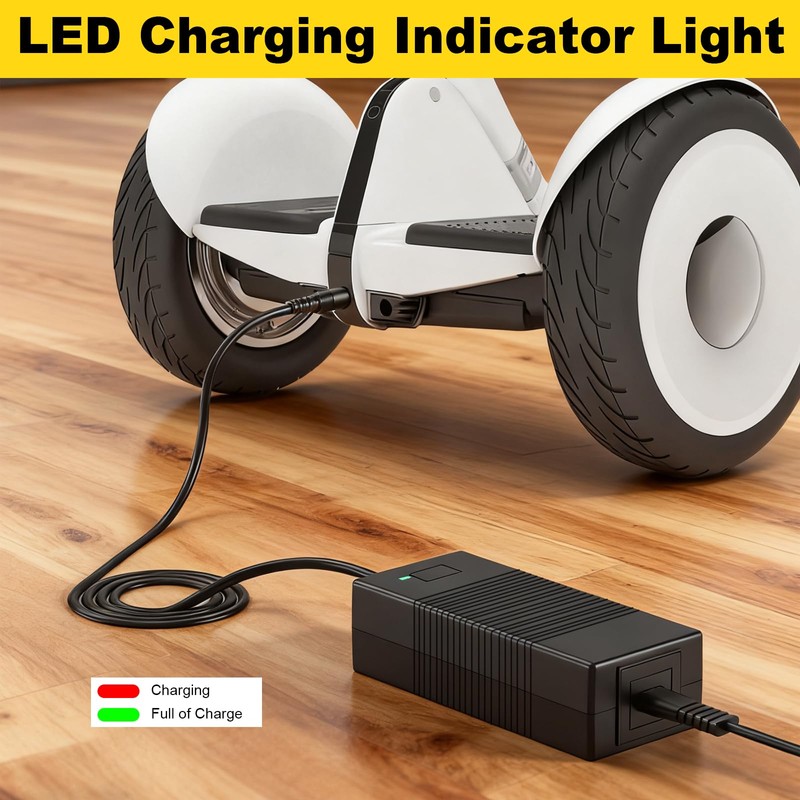 63V Charger for Segway Ninebot Compatible with Segway Ninebot S/S-MAX/Mini