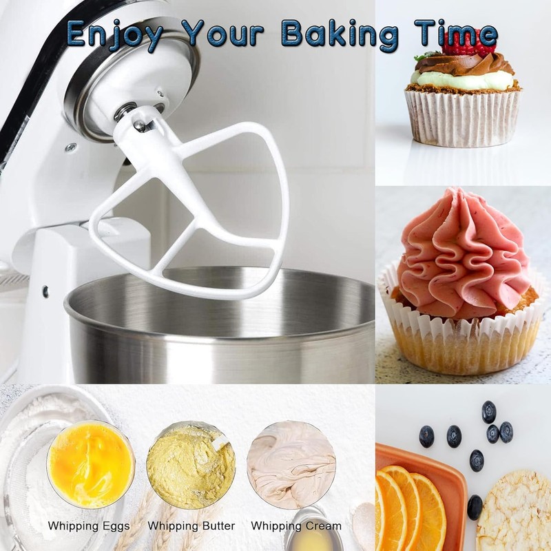 Flachrührer für Multifunktions-Küchenmaschine 4,3 l passend für KitchenAid