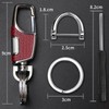 roseddy FT-QCYSG Keychain, Car, Keyring, Men's, Stylish, Popular, Carabiner, Key