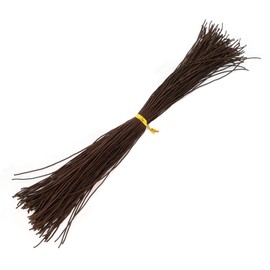 Extensions Rubber, Braid, For Extensions, Yarn Rubber, Pre-cut to 7.1 inches (18 cm), Rubber Catan, 100 Pieces (Brown and Capo)