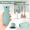 Patelai 8 Pcs Silicone Pot Holders Cast Iron Handle Cover