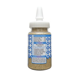 Fine Brine Shrimp Freeze Dried Fish Food, 0.5 oz, Semi-Fine Loose Particles, for Freshwater and Marine Aquarium Fish