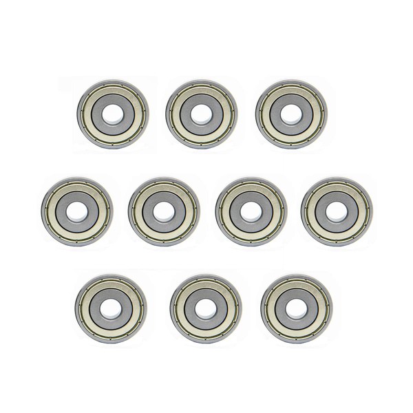 10 PCS Deep Groove Ball Bearing Small Bearing 608ZZ 8x22x7mm